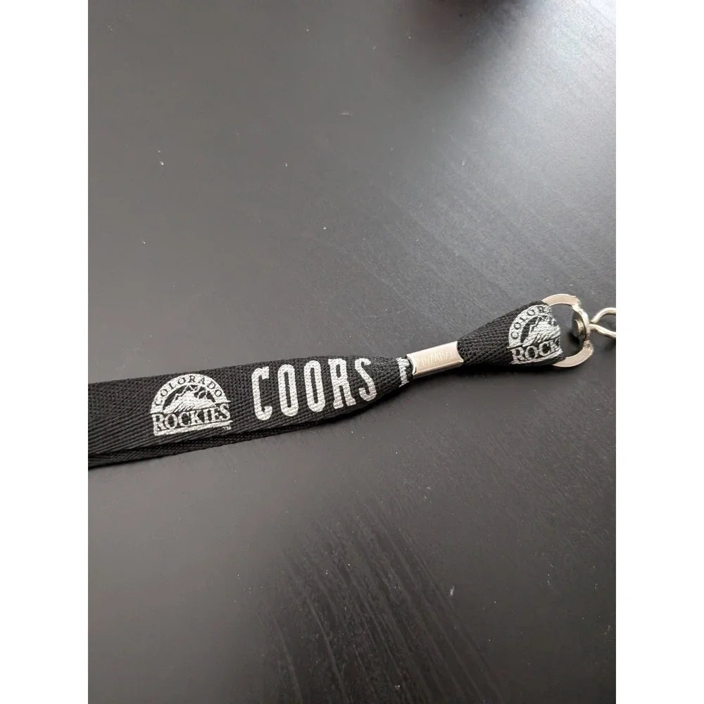 MLB Colorado Rockies Coors Field Lanyard + Clubhouse ID‎ Pouch